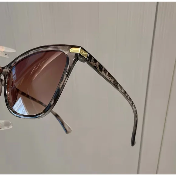 Brown Leopard Print Cat Eye Sunglasses - Picture 5 of 5